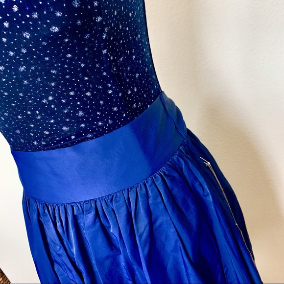 NEW Cashmere glitter TOP, RUCHED SKIRT DREES Gown - Picture 3 of 8